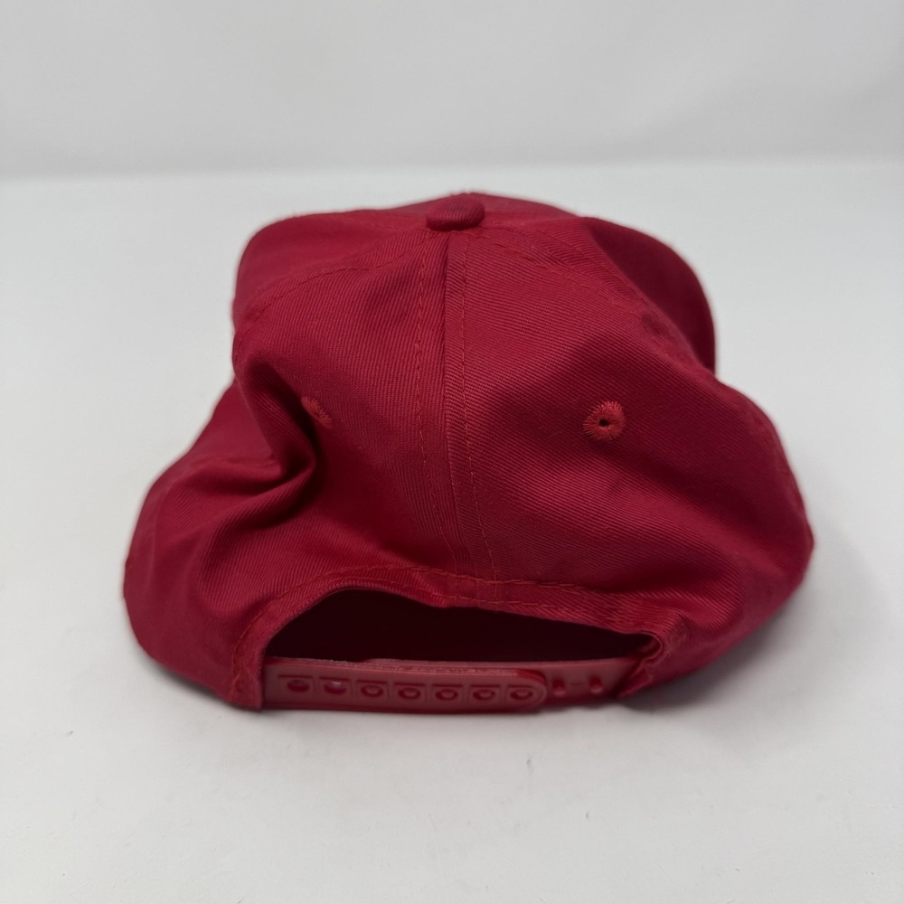 Vintage Mighty Morphin Power Rangers Hat Cap Snap Back Red Youth 4-7X Logo 90s - Picture 3 of 7